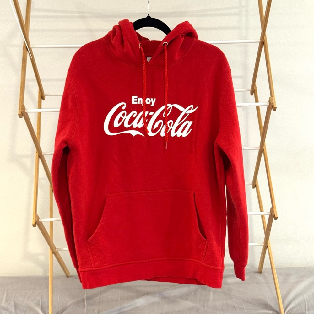 Coca Cola Vibrant Red Youth Hoodie XXL